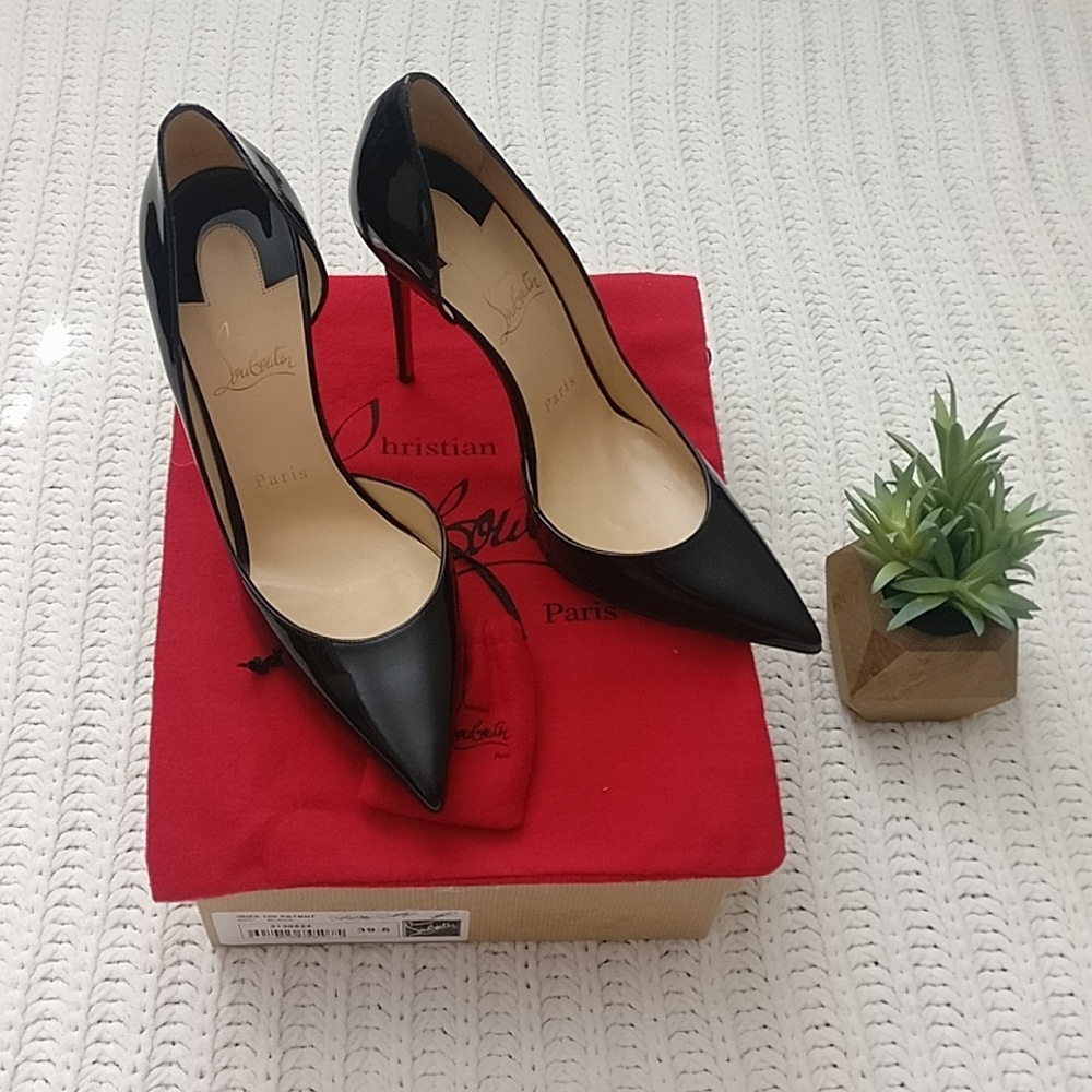 **SOLD*** Iriza' Pointy Toe Half d'Orsay Pump 100